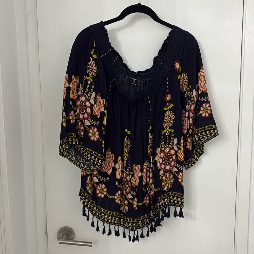 Off the Shoulder Floral Top